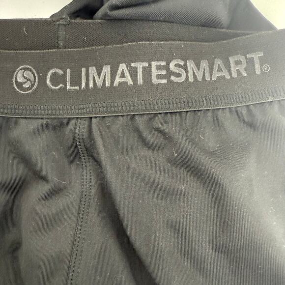 Climate Smart Base Layer Bottoms Mens Small Black Thermal Activewear Leggings - Picture 3 of 3
